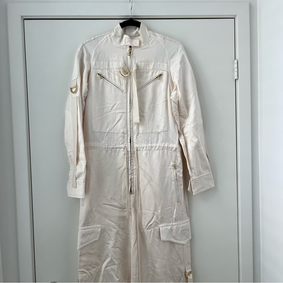 Authentic RARE Zimmermann white/ivory utility jumpsuit 0 - Picture 7 of 16